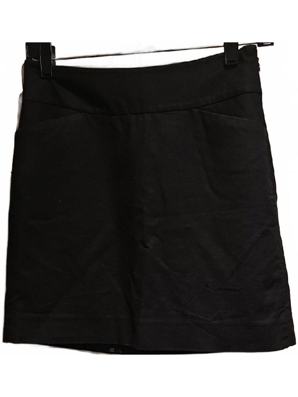 LOFT Black Mini Pencil Skirt Size 00P